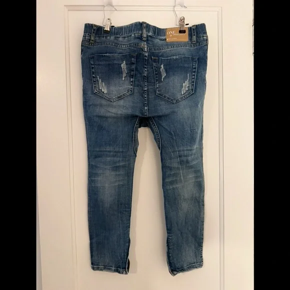 One Teaspoon Blue Denim Jeans - Picture 2 of 3